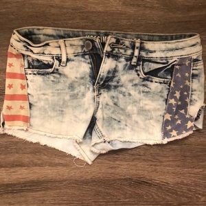American flag shorts